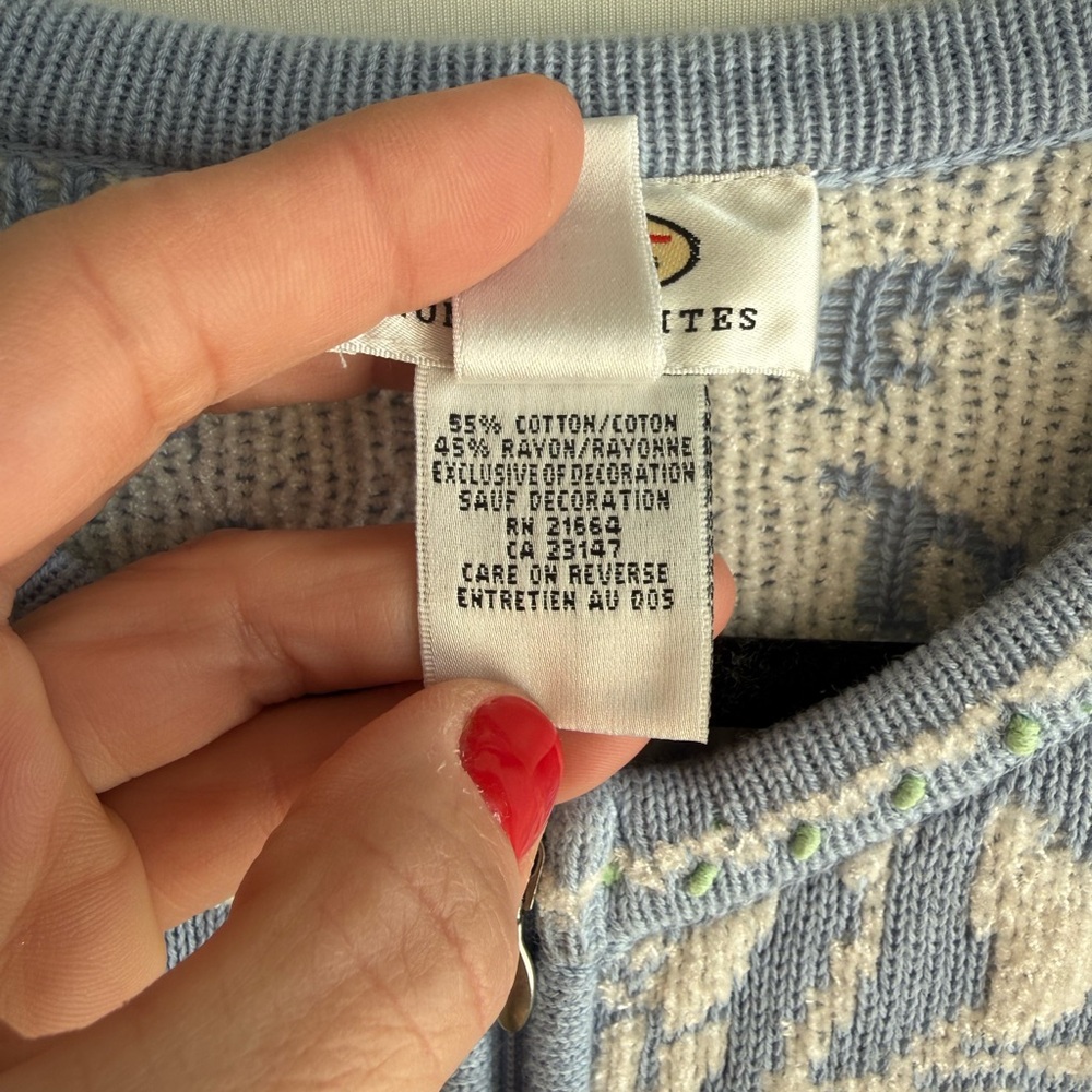 Talbots zip up sweater • women’s 1X - Picture 5 of 6